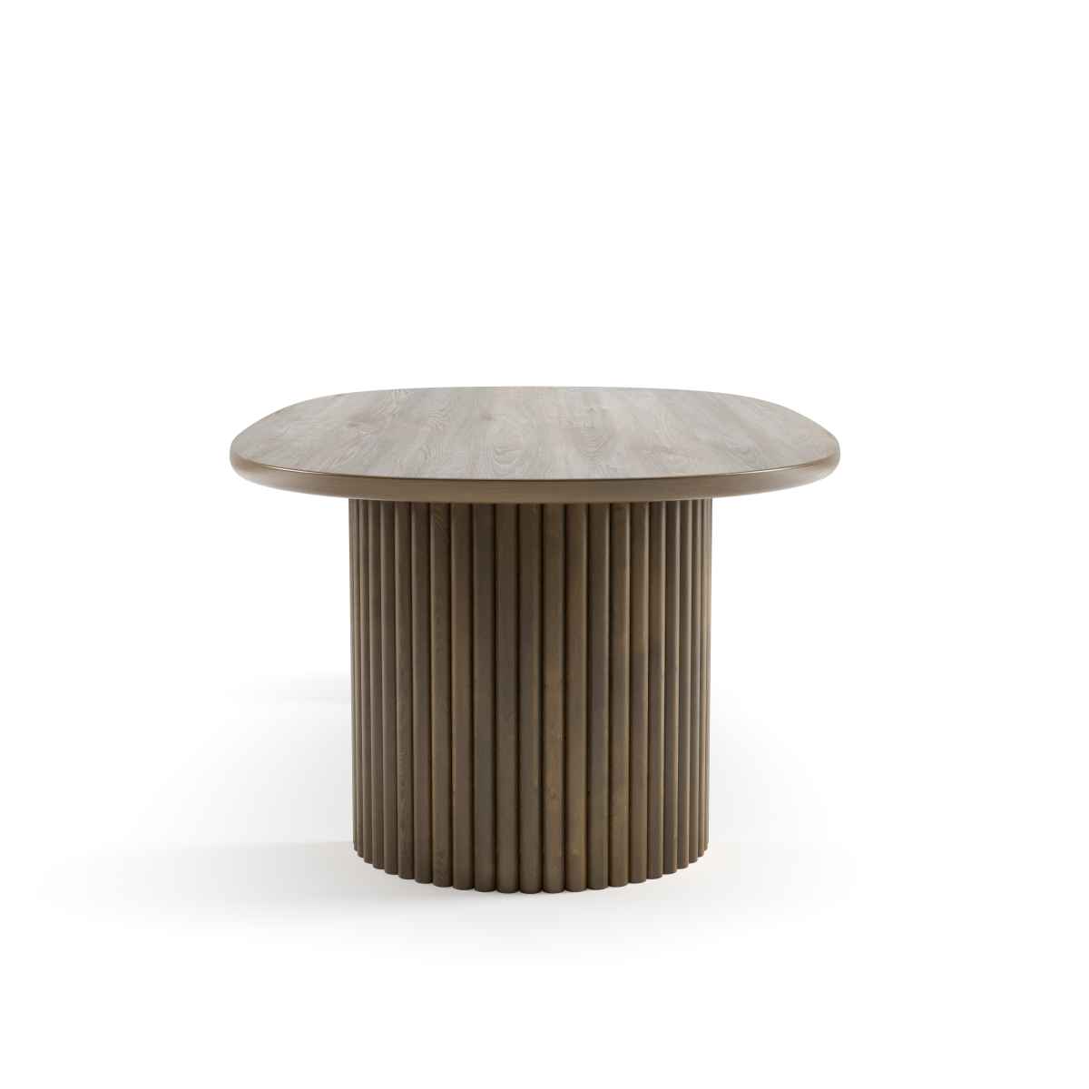 Mango Wood Dining Table – Walnut