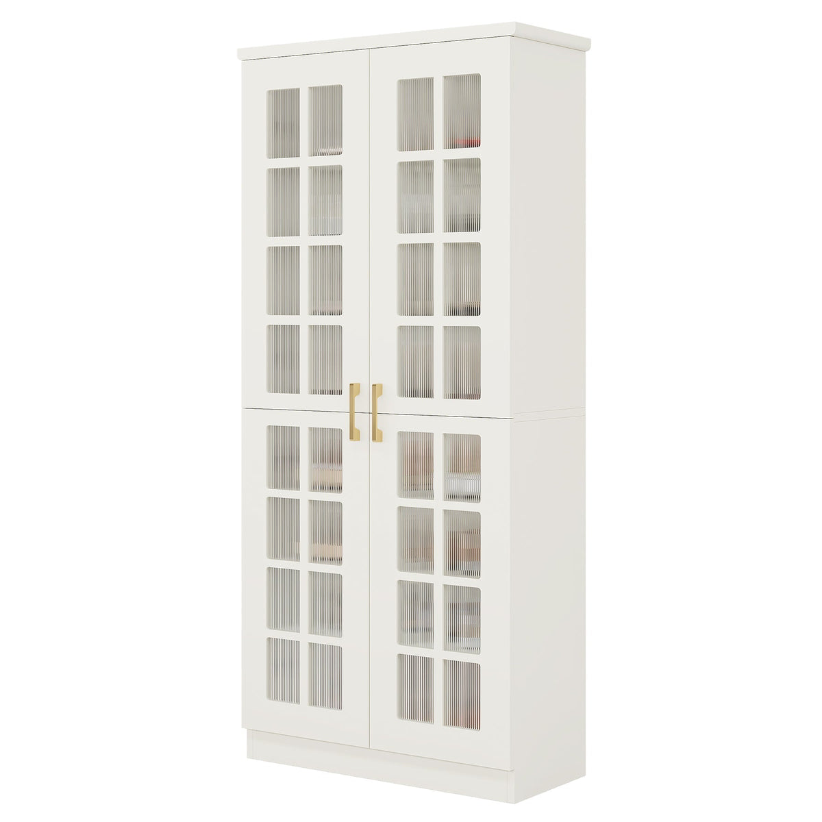 Modern Shoe Cabinet, 8-Tier Shoe Storage Racks With Adjustable Shelves