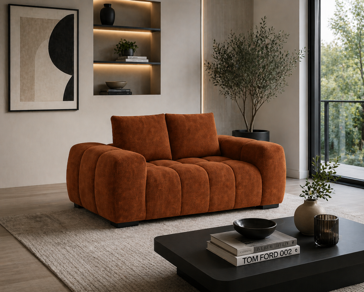 Solid Wood Love Seat