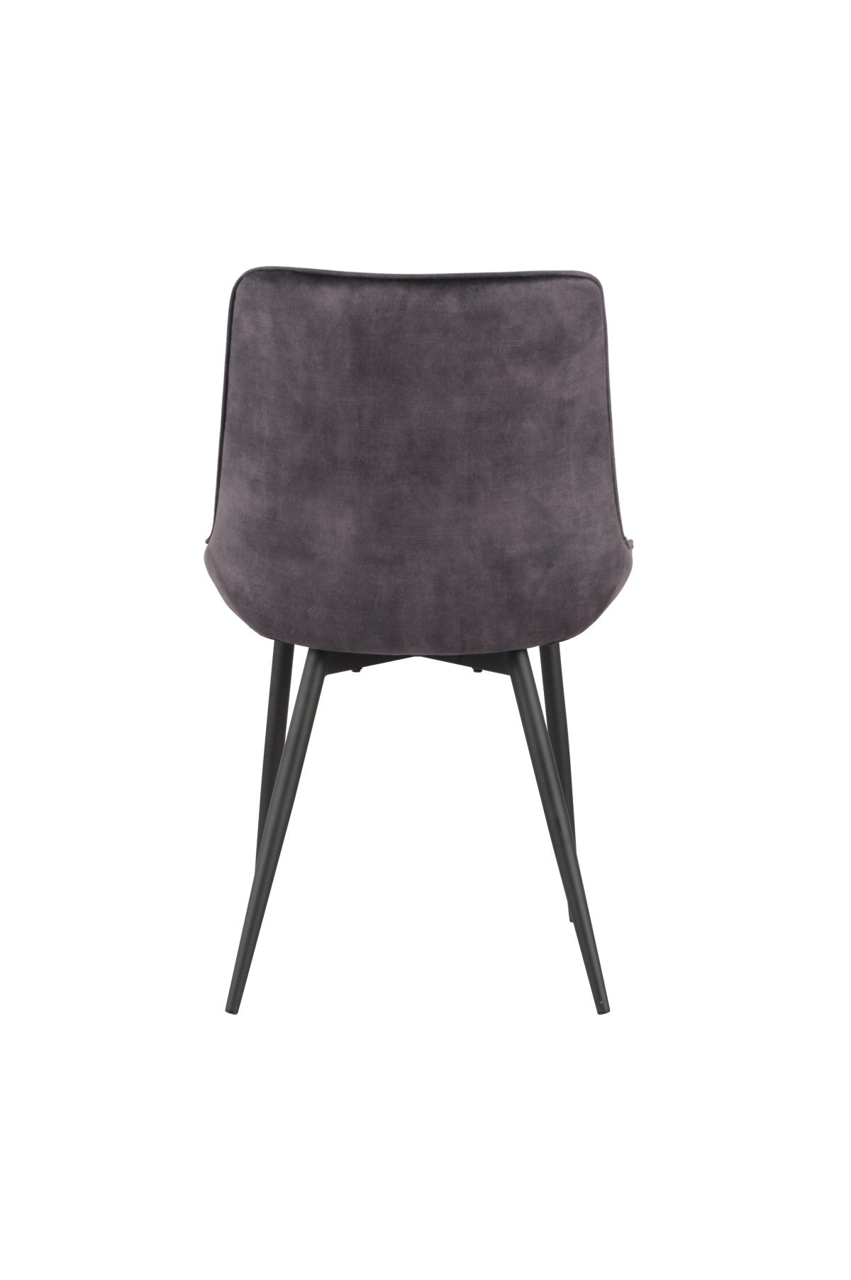 Fabian Modern Dark Grey Tufted Fabric Dining Chairs Set of 2