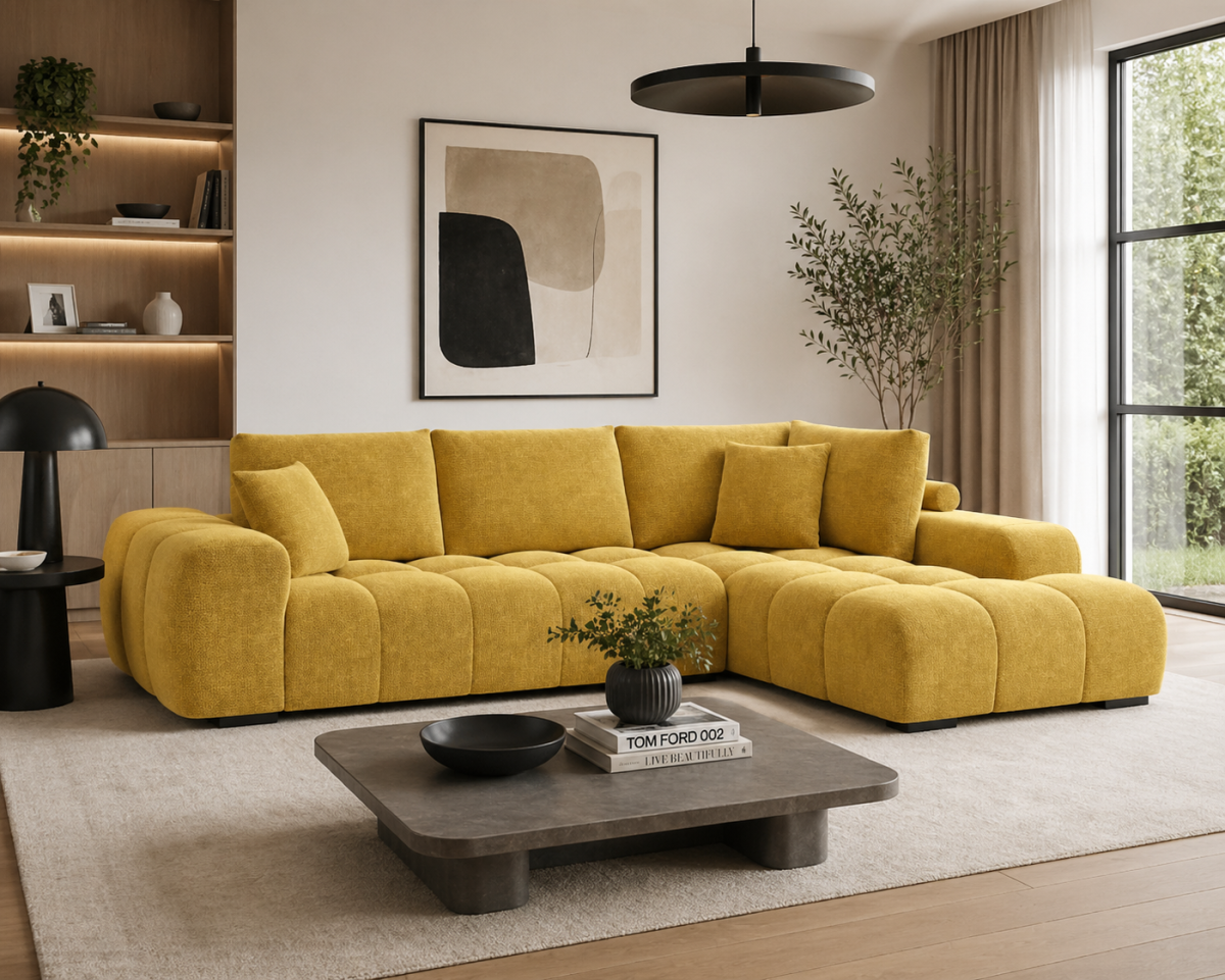 Sectional – Yellow