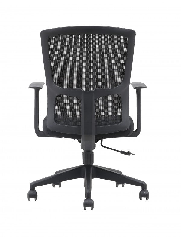 Abel Ergonomic Mesh Mid-Back Office Chair with Adjustable Height, Casters