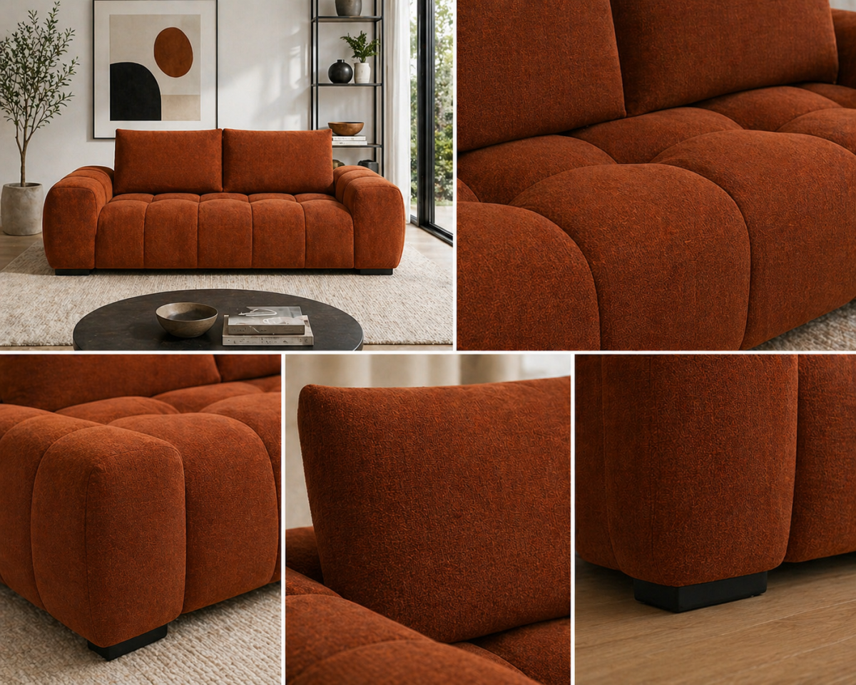 Solid Wood Sofa
