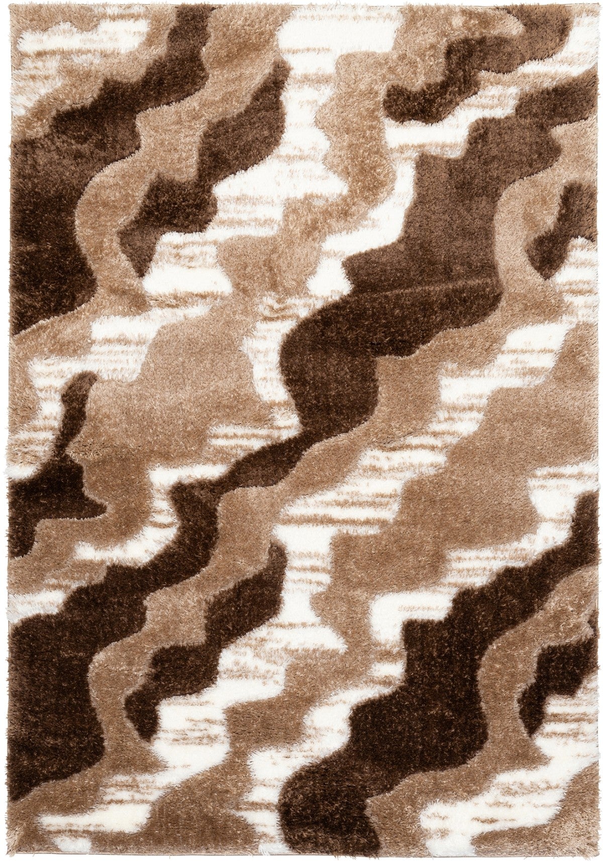 Puffy Shaggy 02313A Area Rug