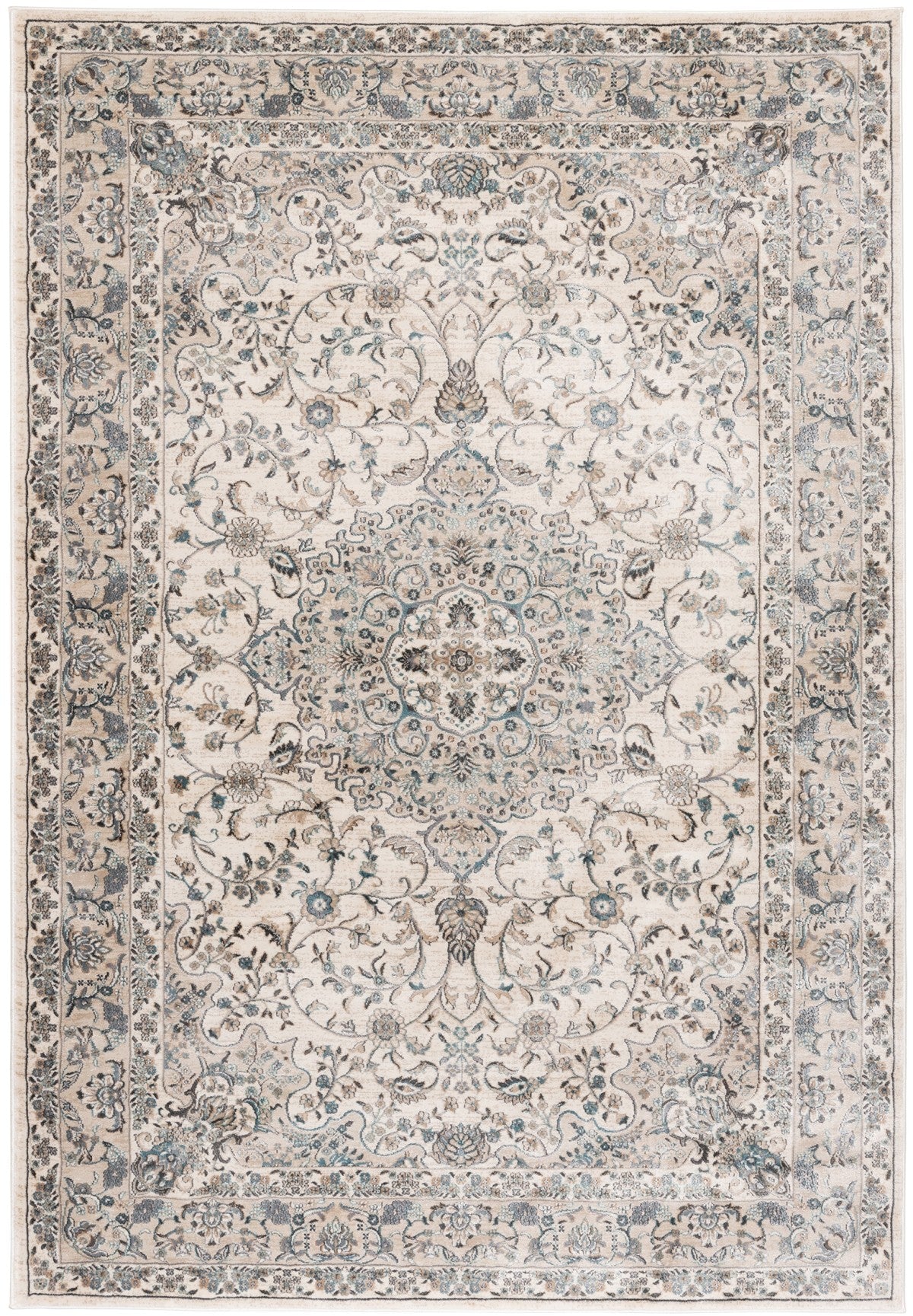 CREAM AREA RUG 5 x8