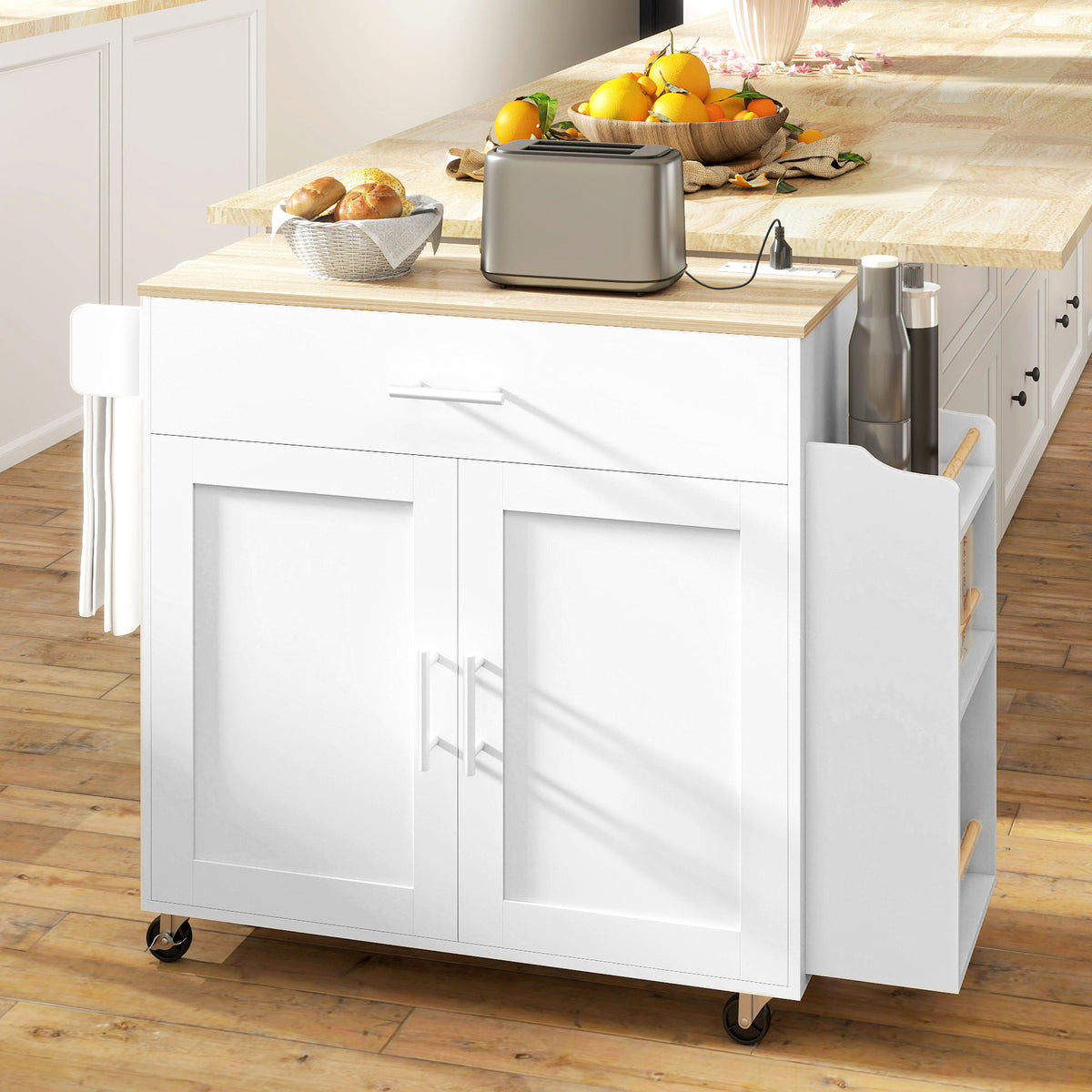 Kitchen Island with Storage – 48"W x 35"H