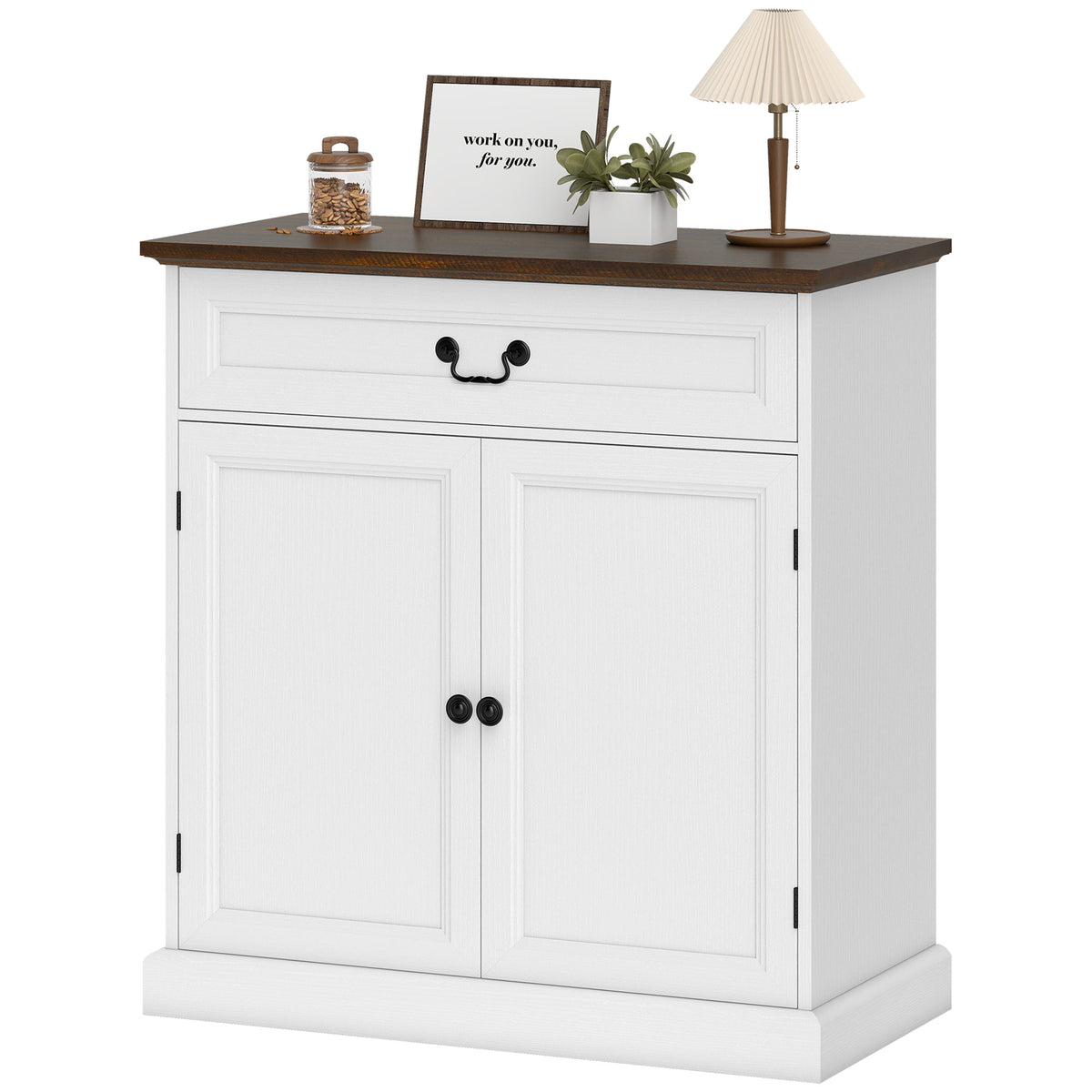 Farmhouse Sideboard with Thick Top – 31"W x 33"H