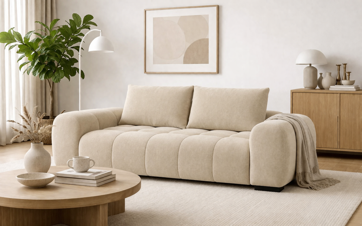 Solid Wood Sofa