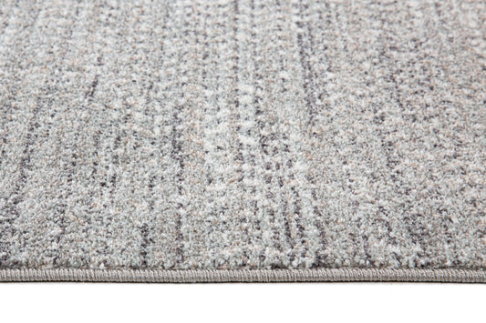 Distressed Jute Area Rug – White/Beige