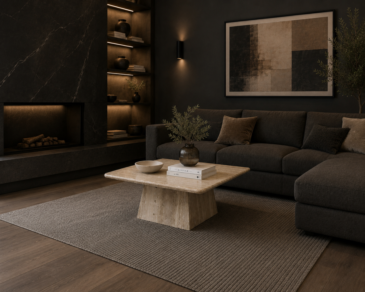 Marble Coffee Table – Sand