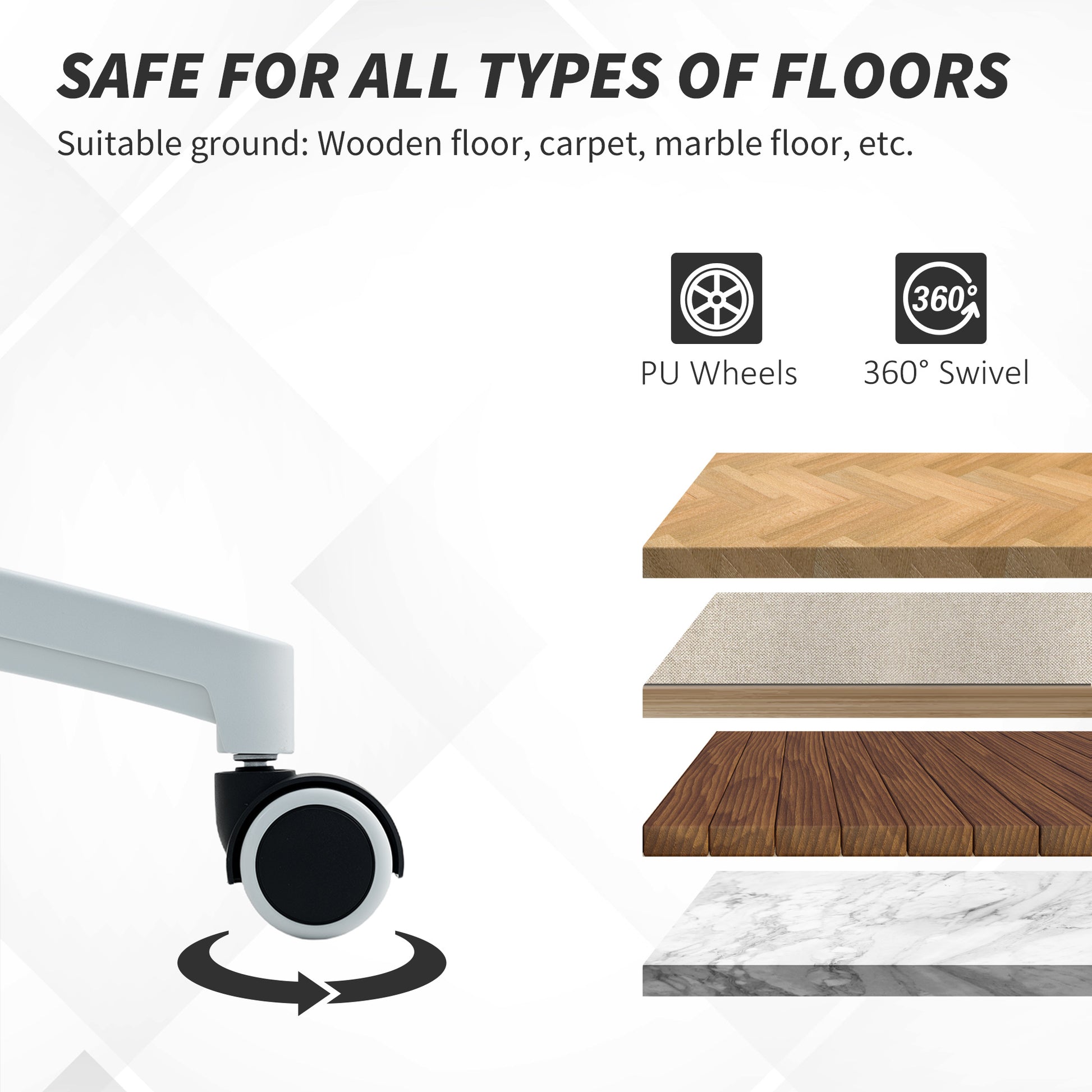 HOMCOM Ergonomic Grey Mesh Office Chair, Adjustable Lumbar, Headrest, Flip-Up Armrests