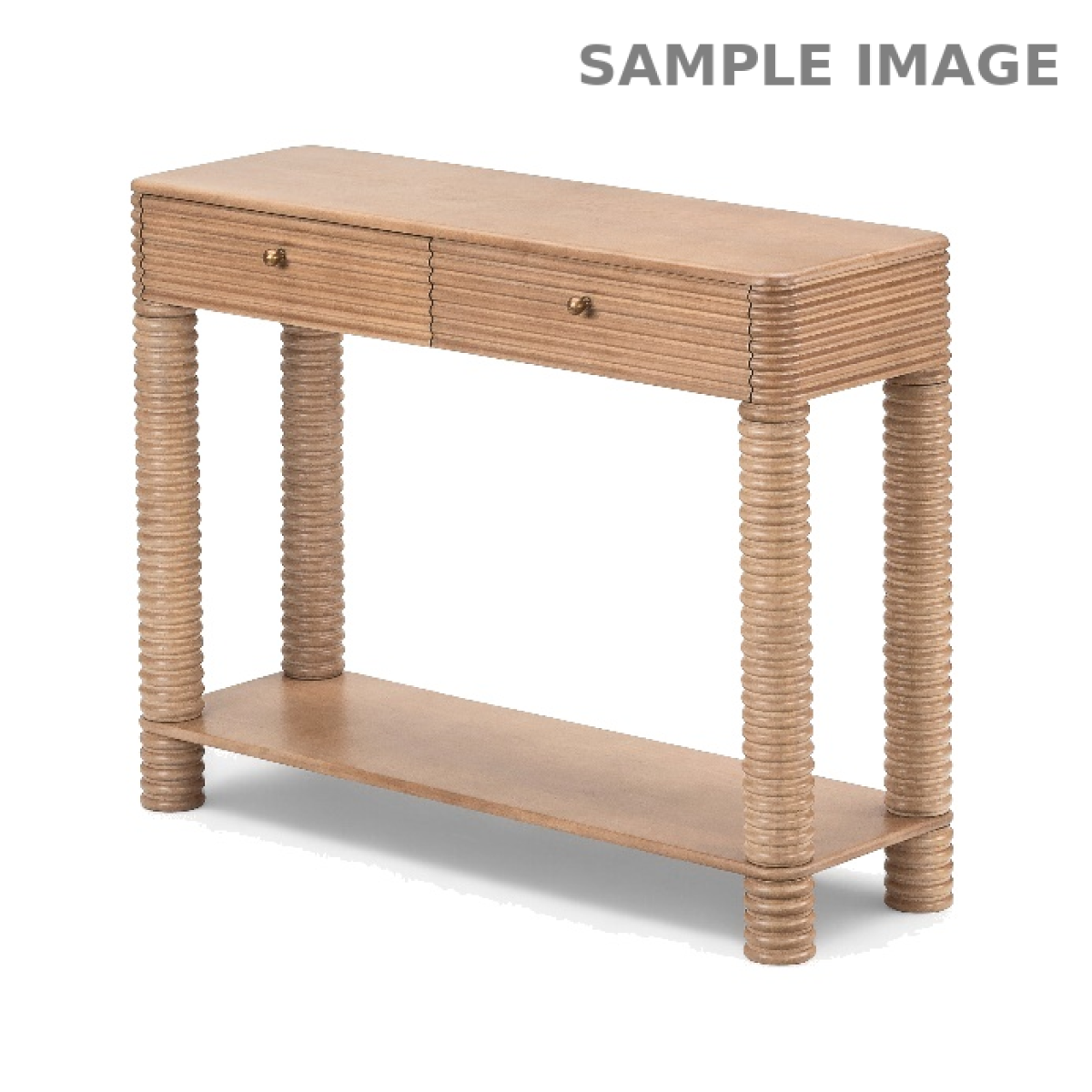 Solid Wood Console Table – Oak