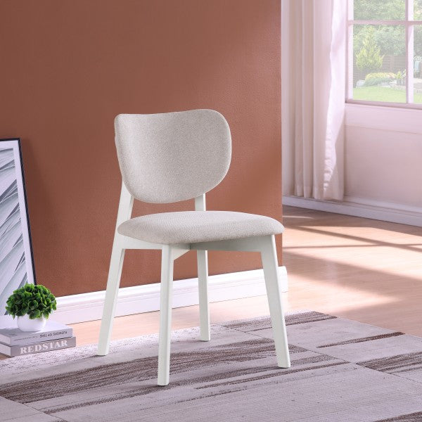 Dining Chair, Set Of 2 - Cream