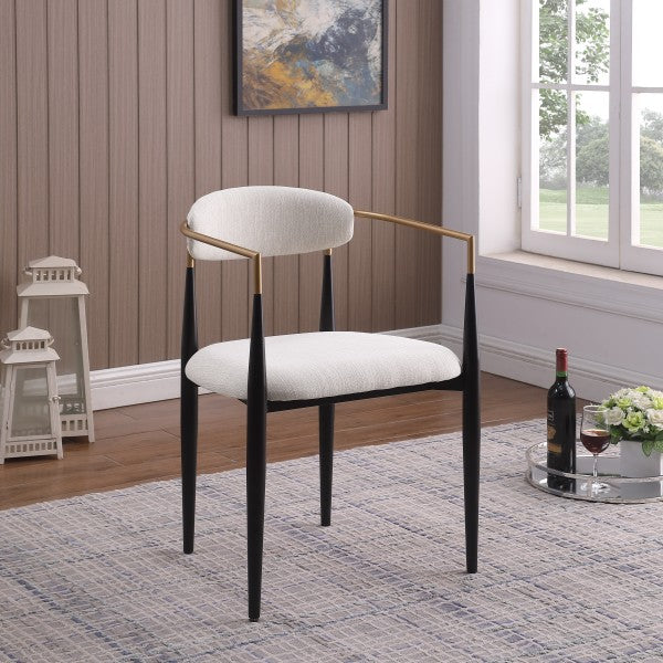 Mykos Dining Chair Set of 2 Beige