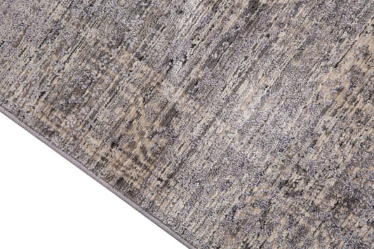 Distressed Area Rug – Grey/Ivory/Beige