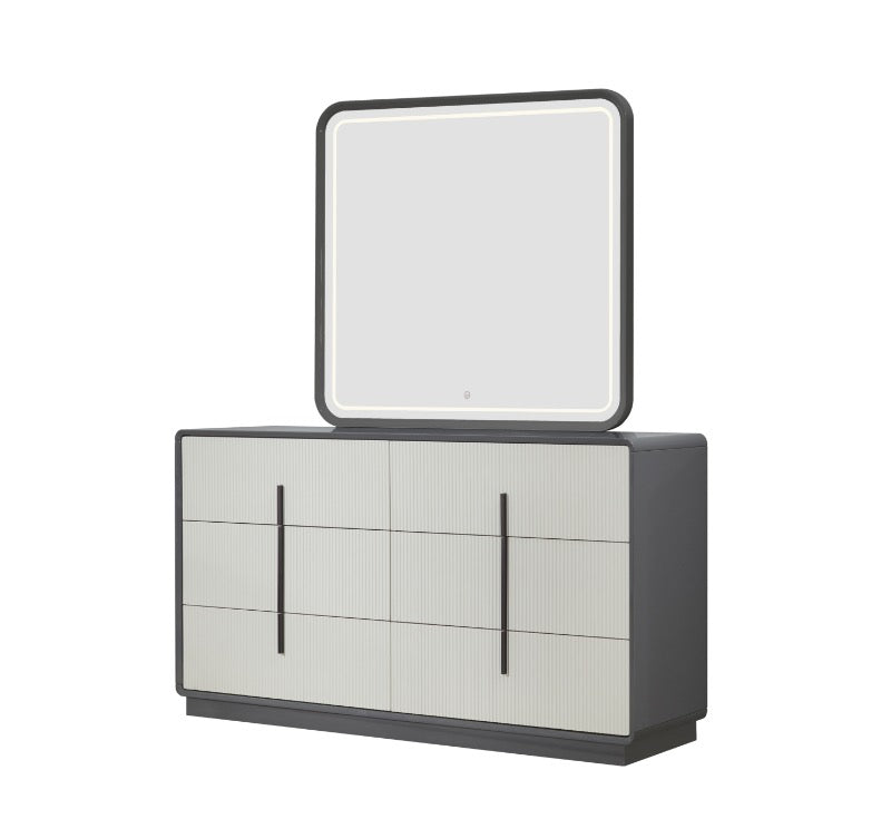 Lotus Modern Lift-Top Bedroom Set