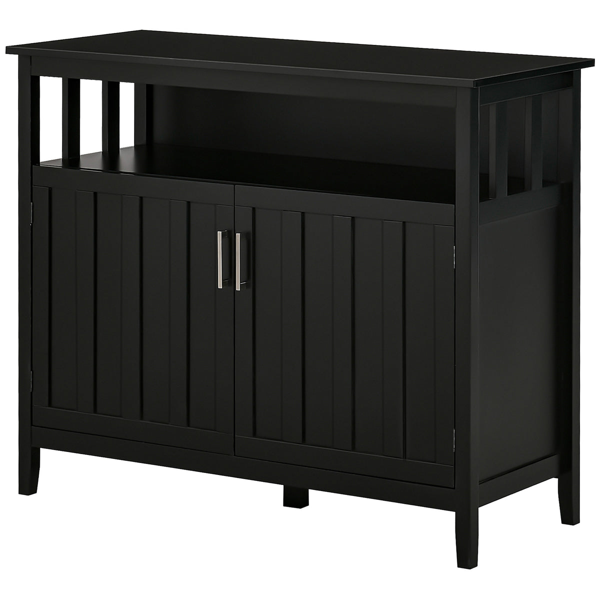 Sideboard Buffet Server with 2 Doors and Adjustable Shelves – 42"W x 36"H