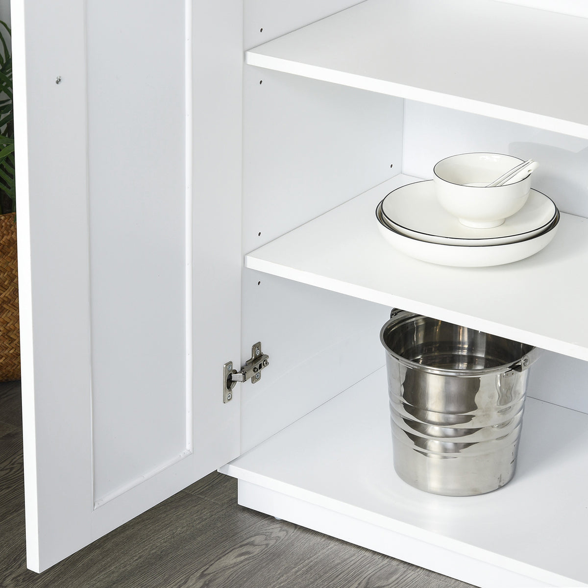 Storage Cabinet with 4 Doors – 30"W x 72"H