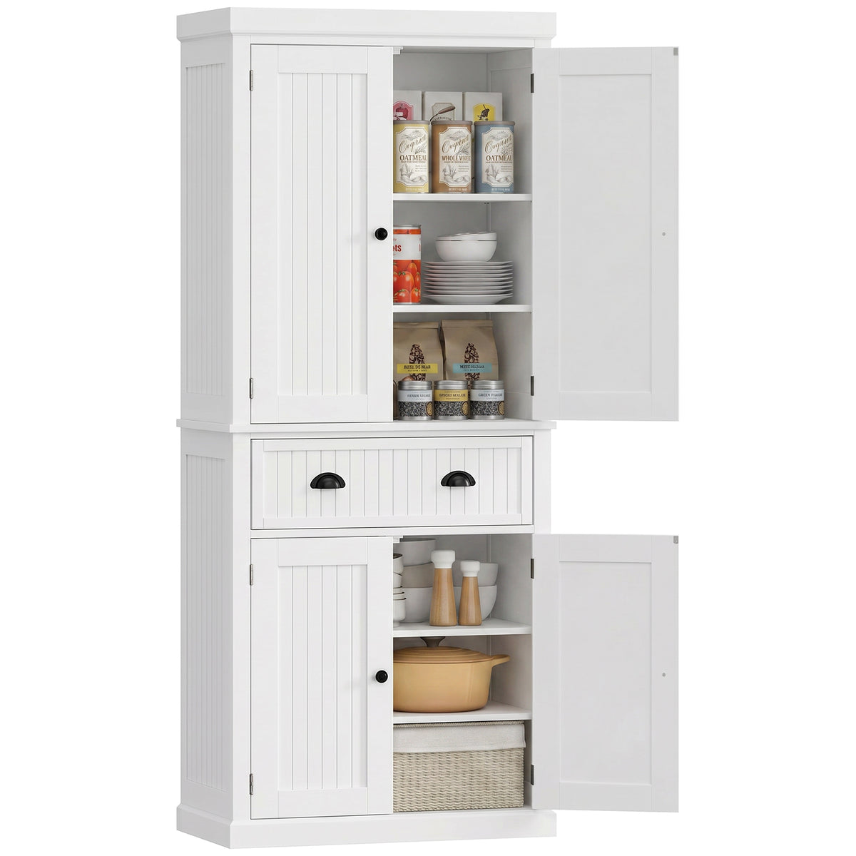 Kitchen Pantry with Drawer – 30"W x 72"H