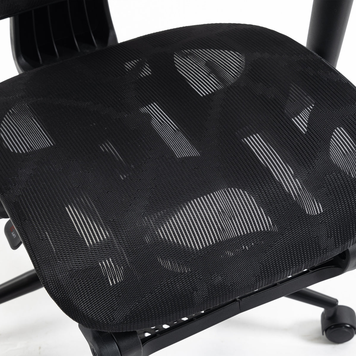 Ergonomic Office Chair with Lumbar Support, 2D Headrest, Mesh Reclining Desk Chair with Footrest, Black