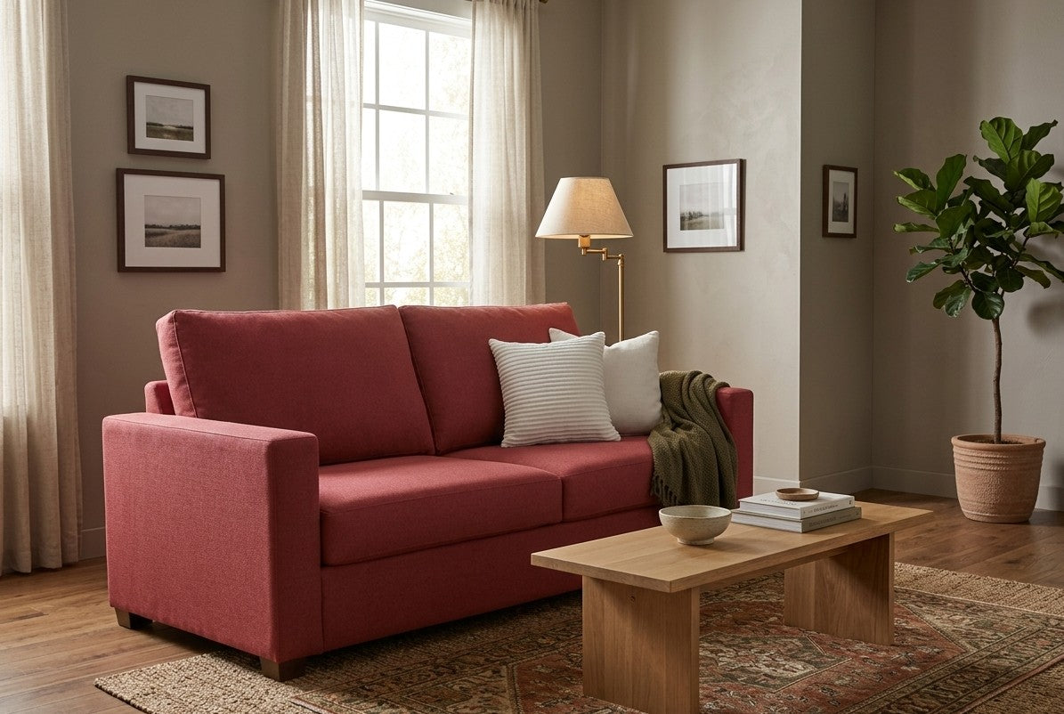 Carter sofa in living room