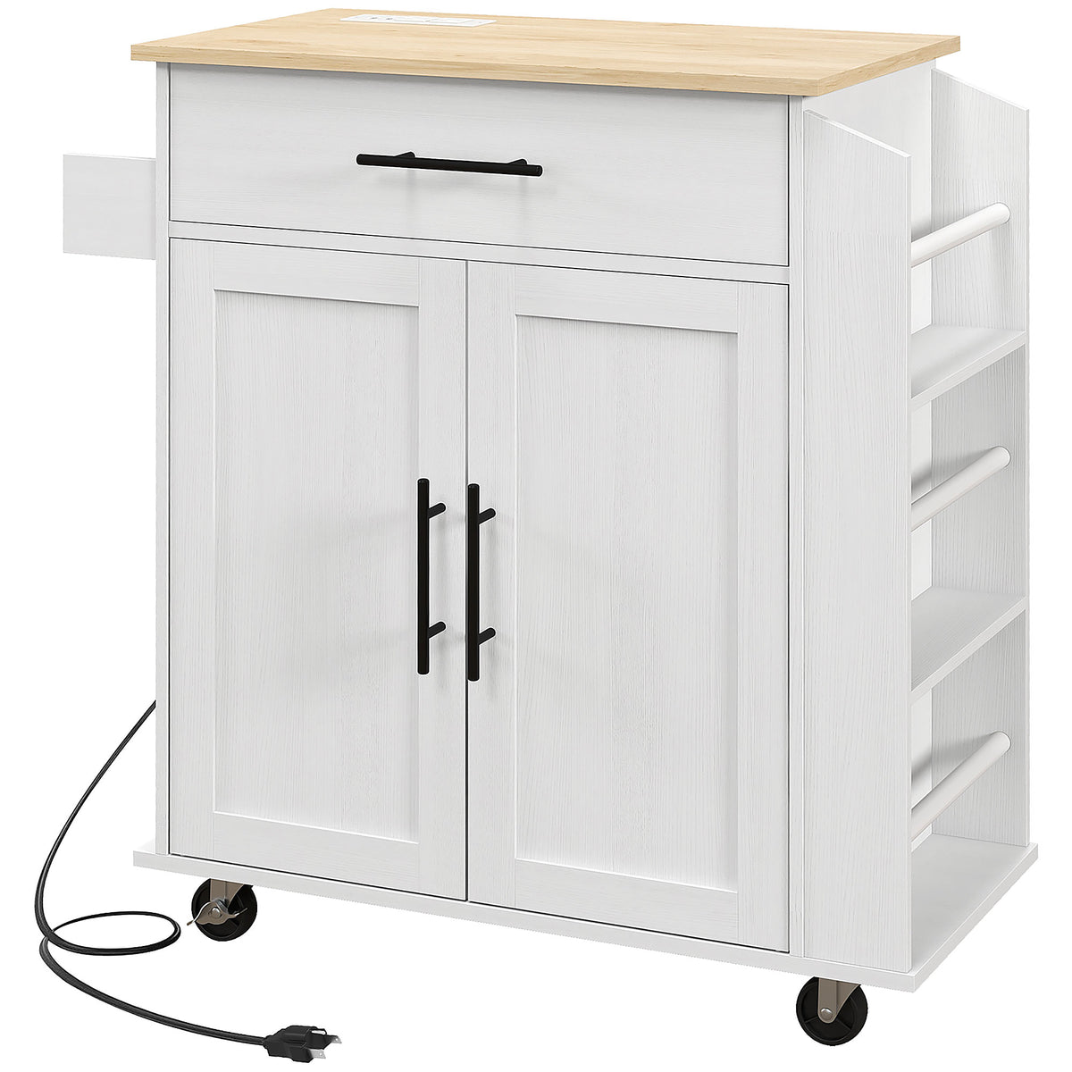 Rolling Island with Wheels – 30"W x 34"H