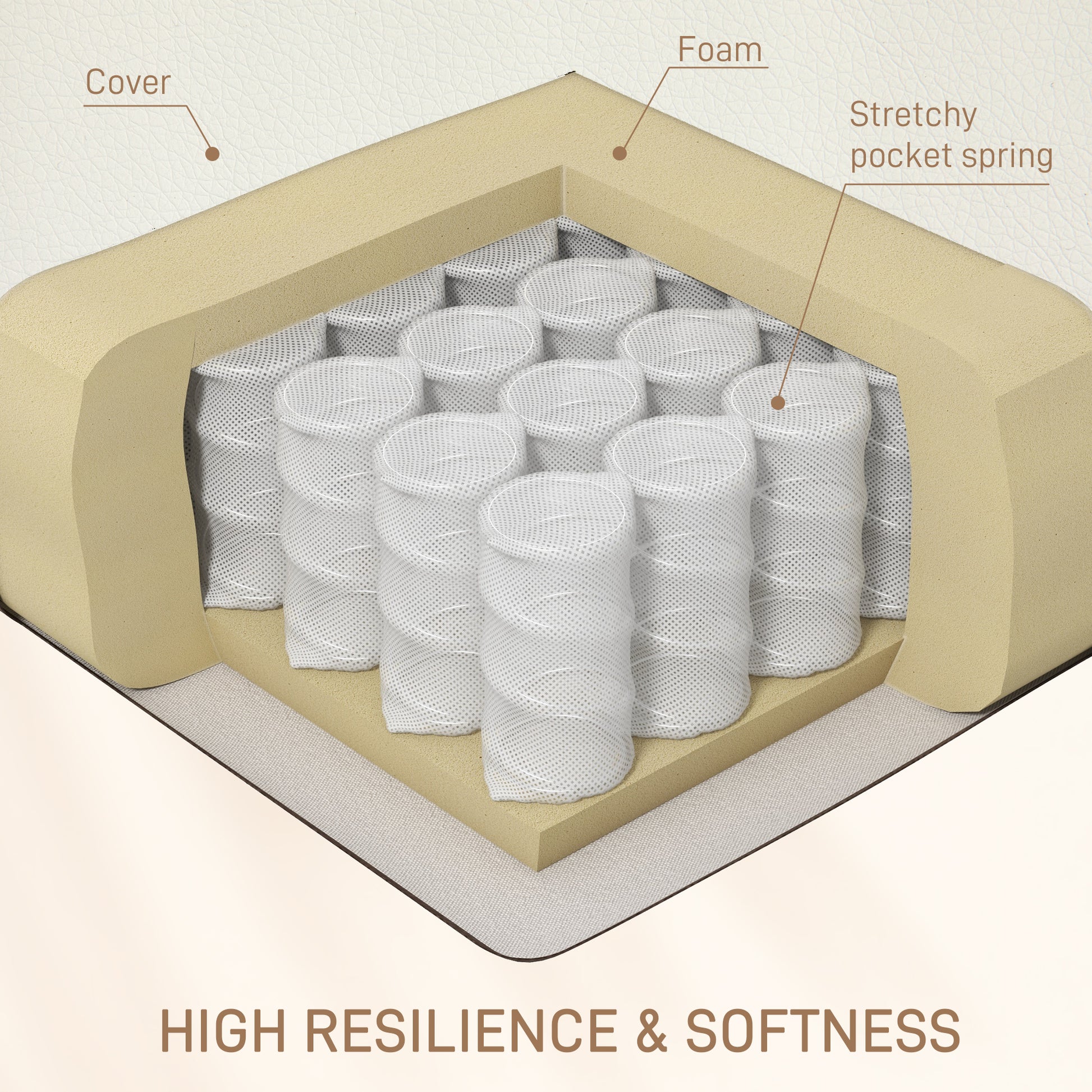 HOMCOM 8-Point Vibration Massage Recliner Chair, PU Leather, Swivel, Rocking