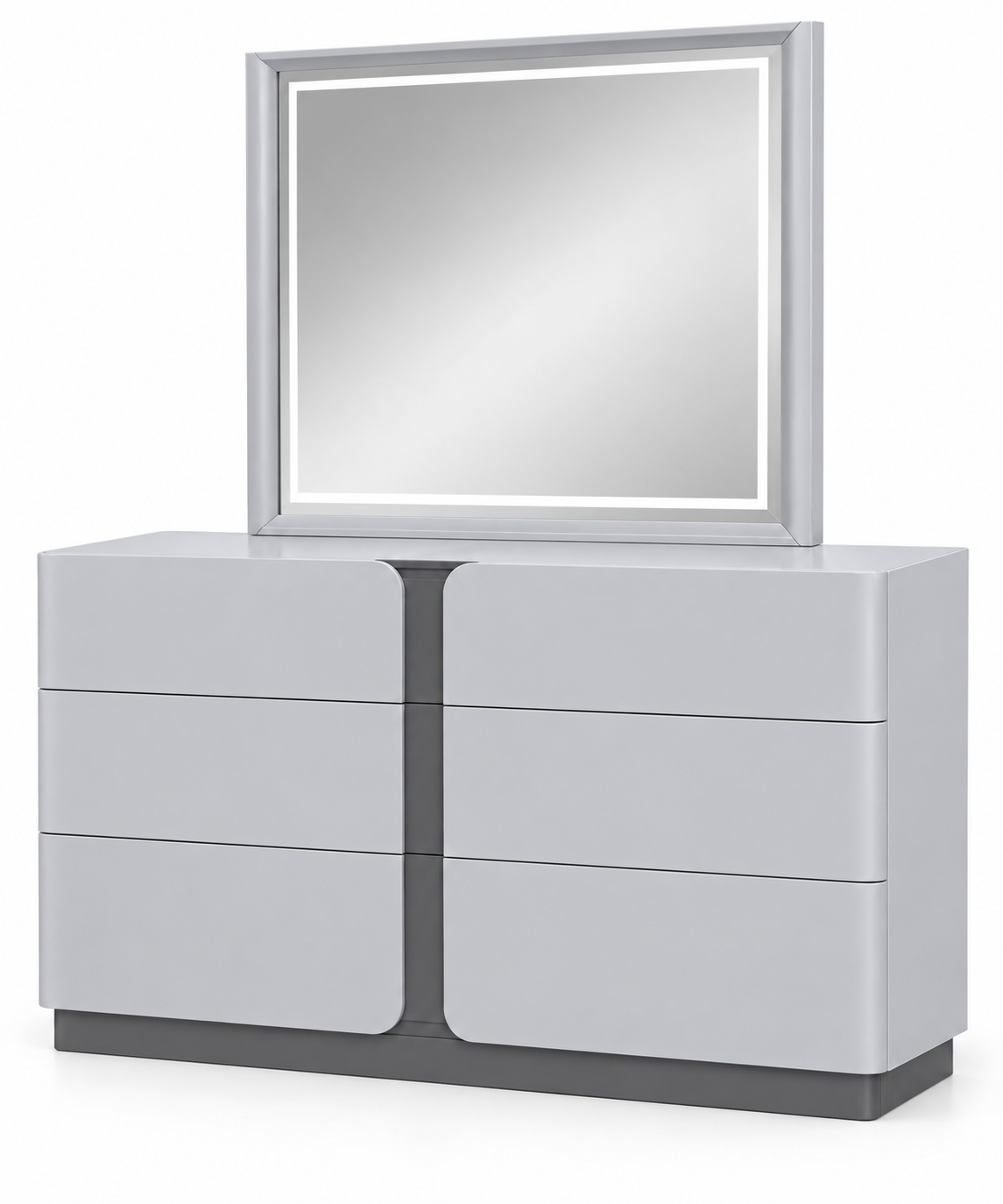 Grey Modern Bedroom Set