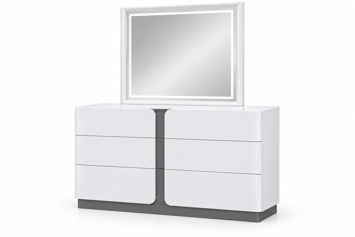 Grey Modern Bedroom Set