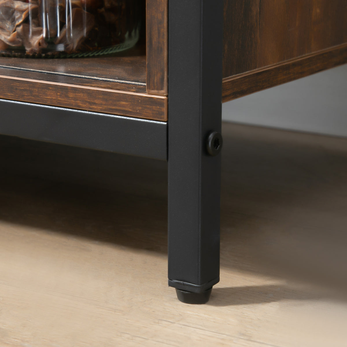 Buffet Cabinet with Sliding Barn Doors – 36"W x 30"H