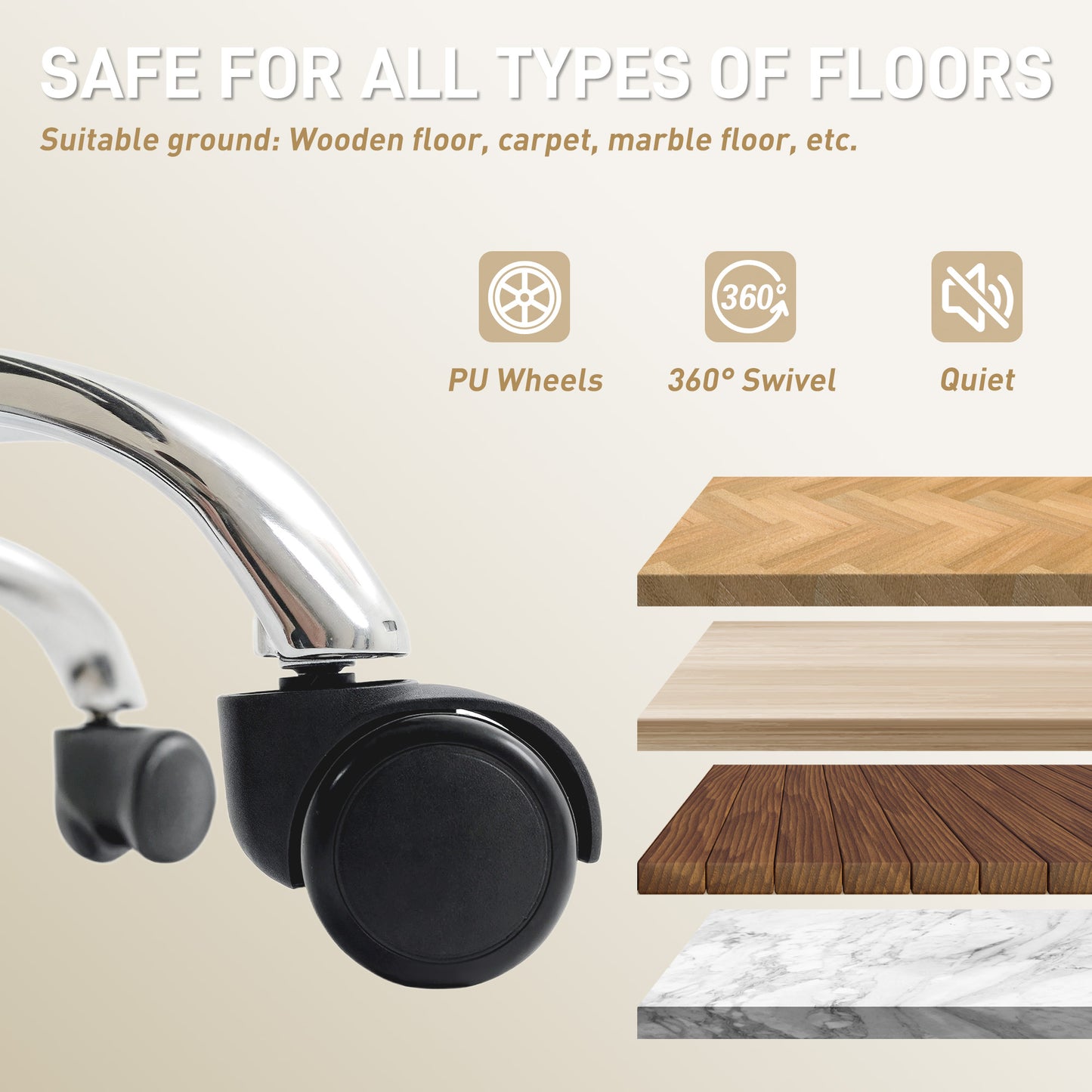 HOMCOM Pet-Friendly Leather Ergonomic Executive Office Chair with Footrest Recliner