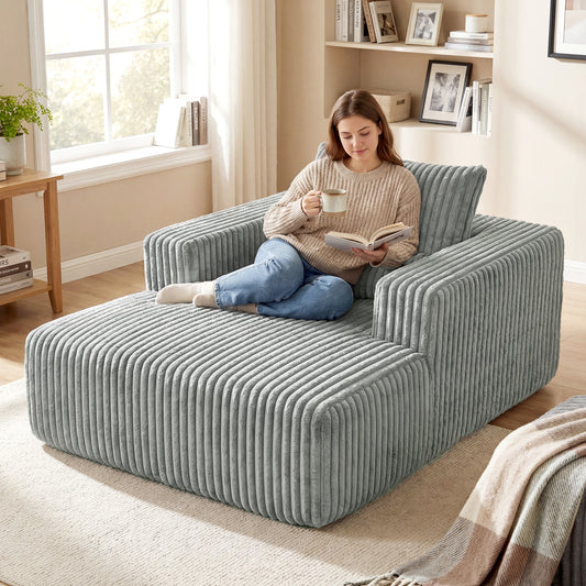 Single Sleeper Chair Bed with Pillow
