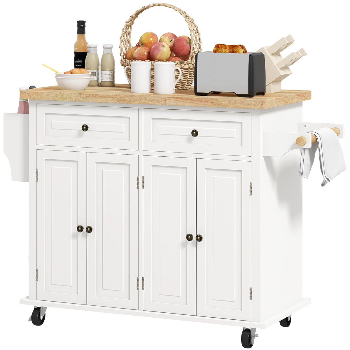 Kitchen Island with Storage – 44"W x 33"H