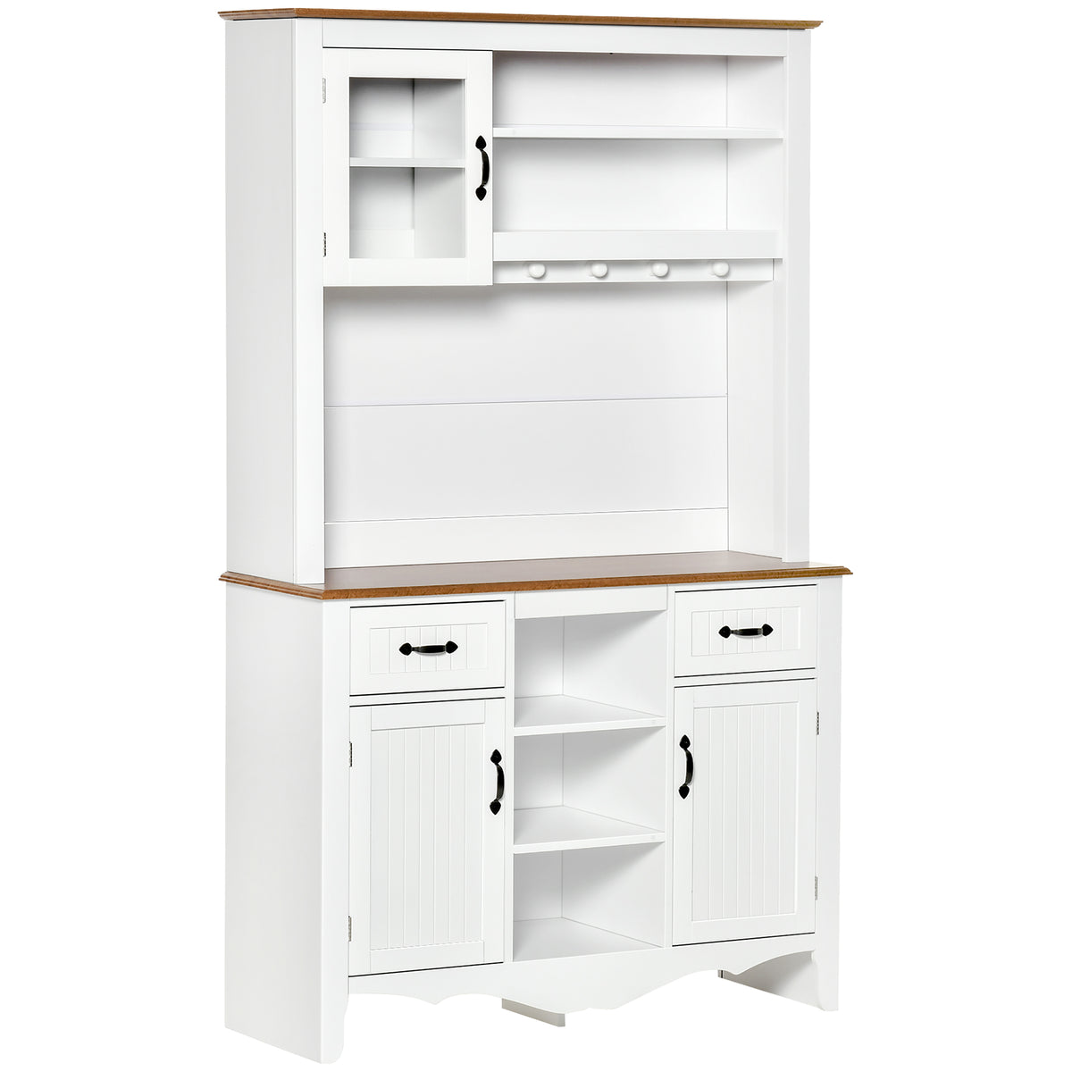 Kitchen Buffet with Hutch – 42"W x 71"H