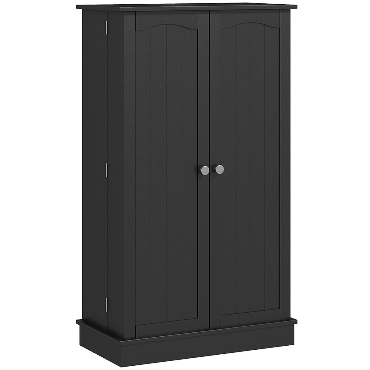 2-Door Kitchen Pantry Cabinet with 5-tier Shelving – 24"W x 41"H