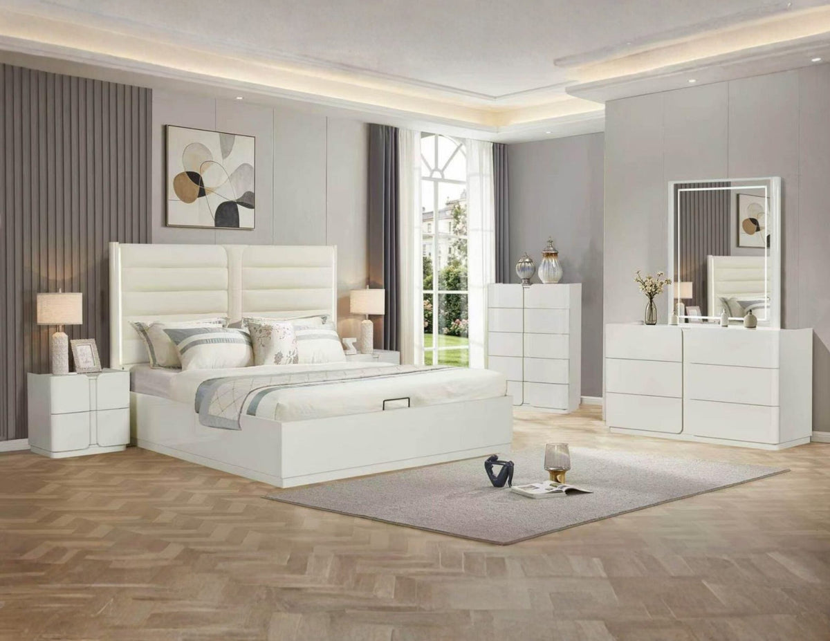 Grey Modern Bedroom Set