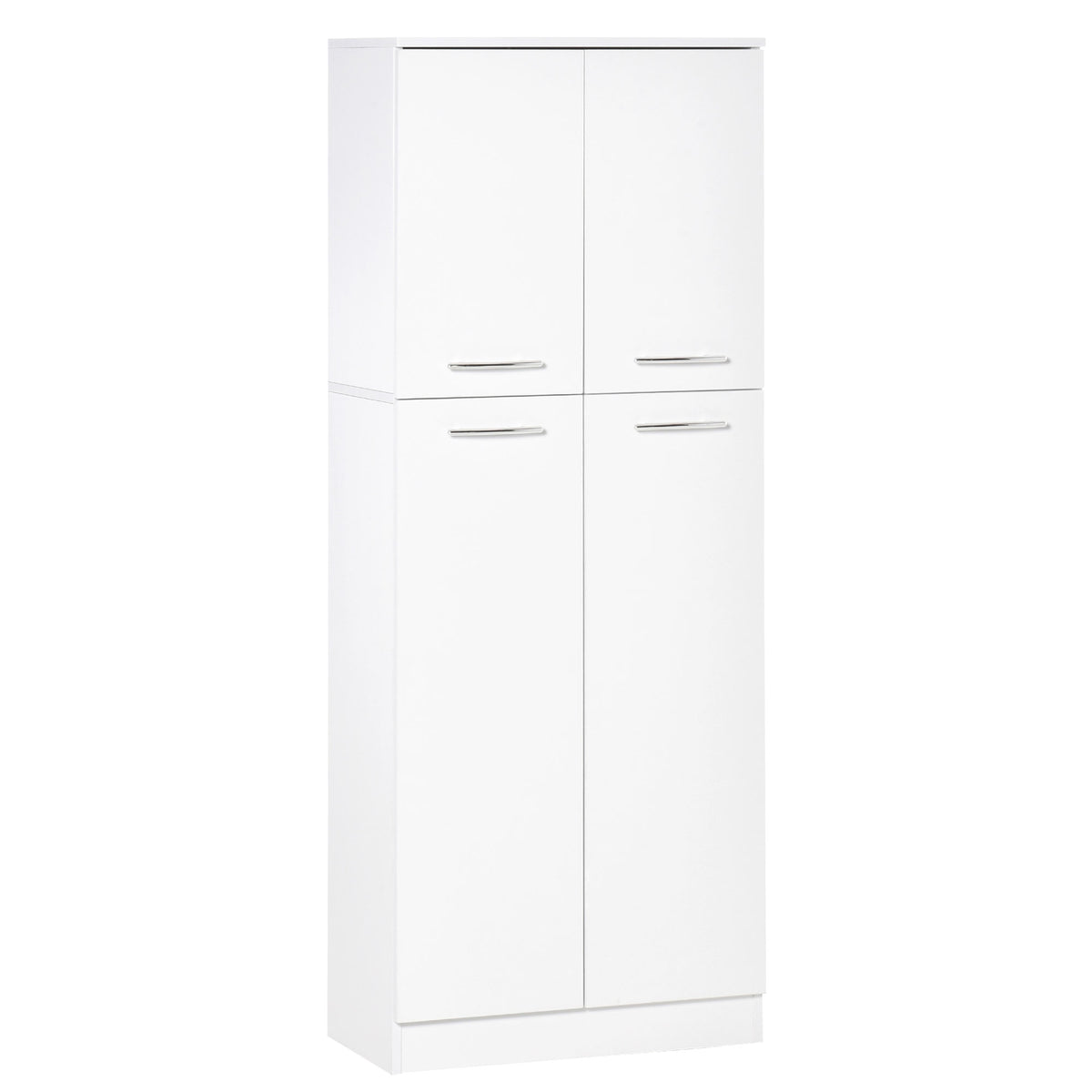 Kitchen Pantry Storage Cabinet with 2 Doors and Adjustable Shelves – 23"W x 61"H