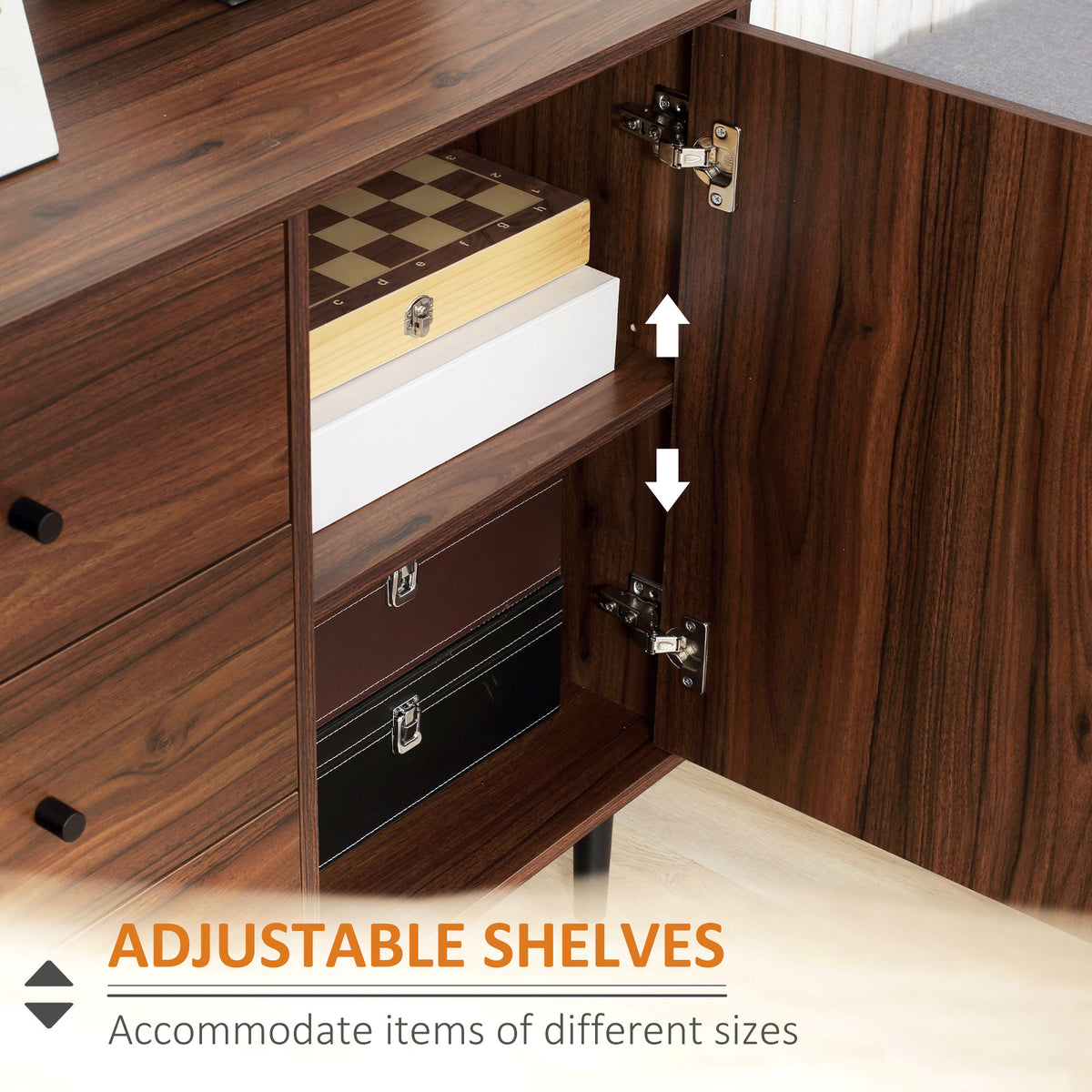 Kitchen Sideboard with 2 Cupboards – 50"W x 30"H