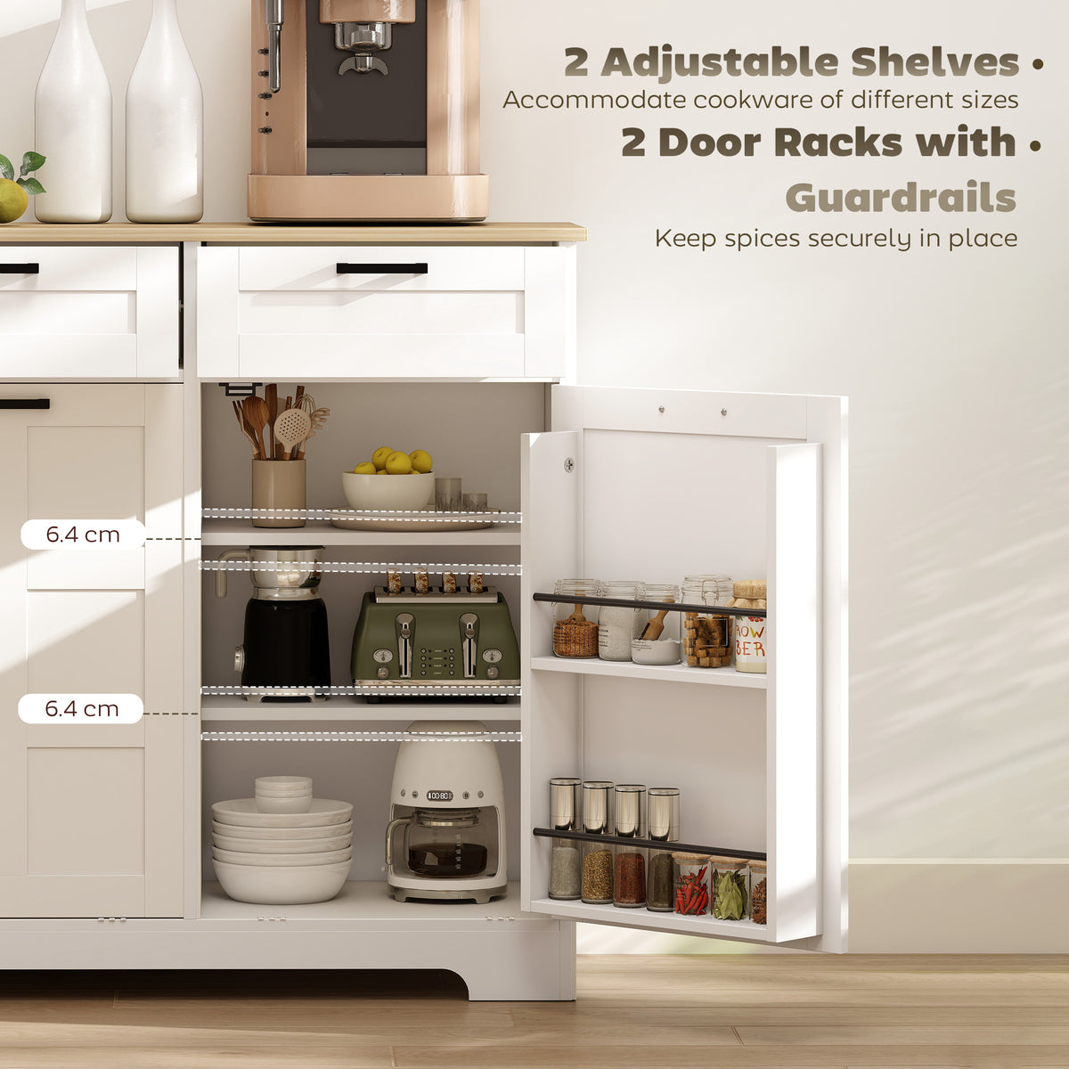 Kitchen Island with Trash Cabinet – 39"W x 36"H