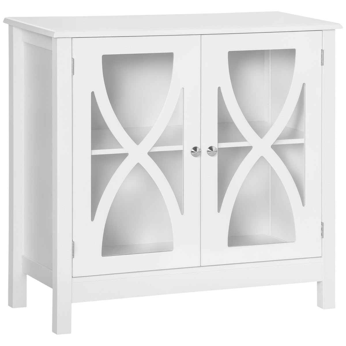 Kitchen Sideboard with Adjustable Storage Shelf – 32"W x 30"H