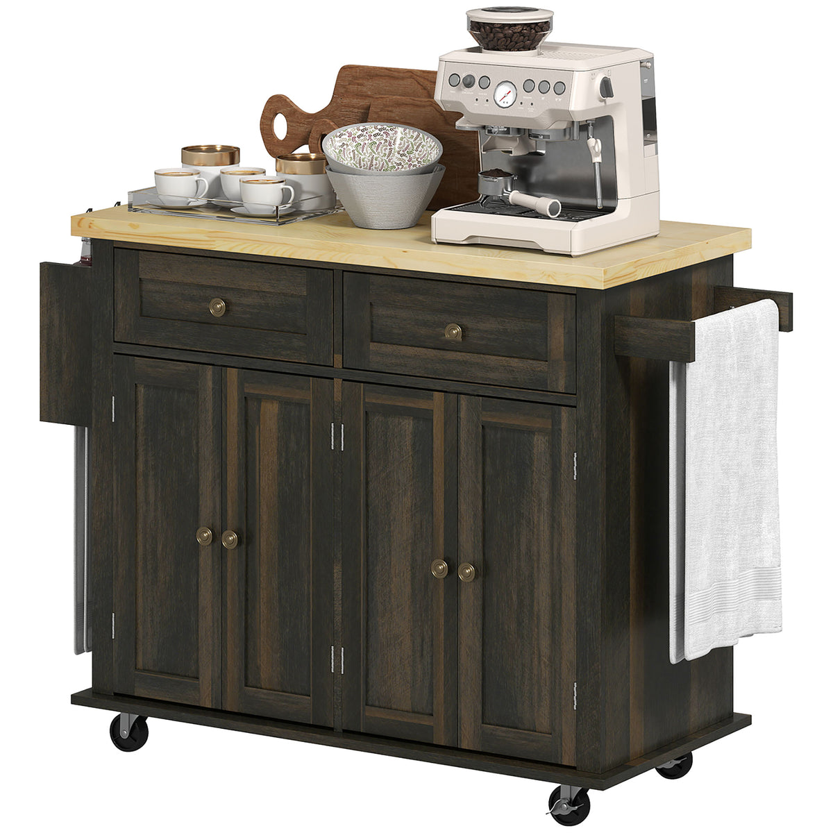 Kitchen Island with Storage – 44"W x 33"H