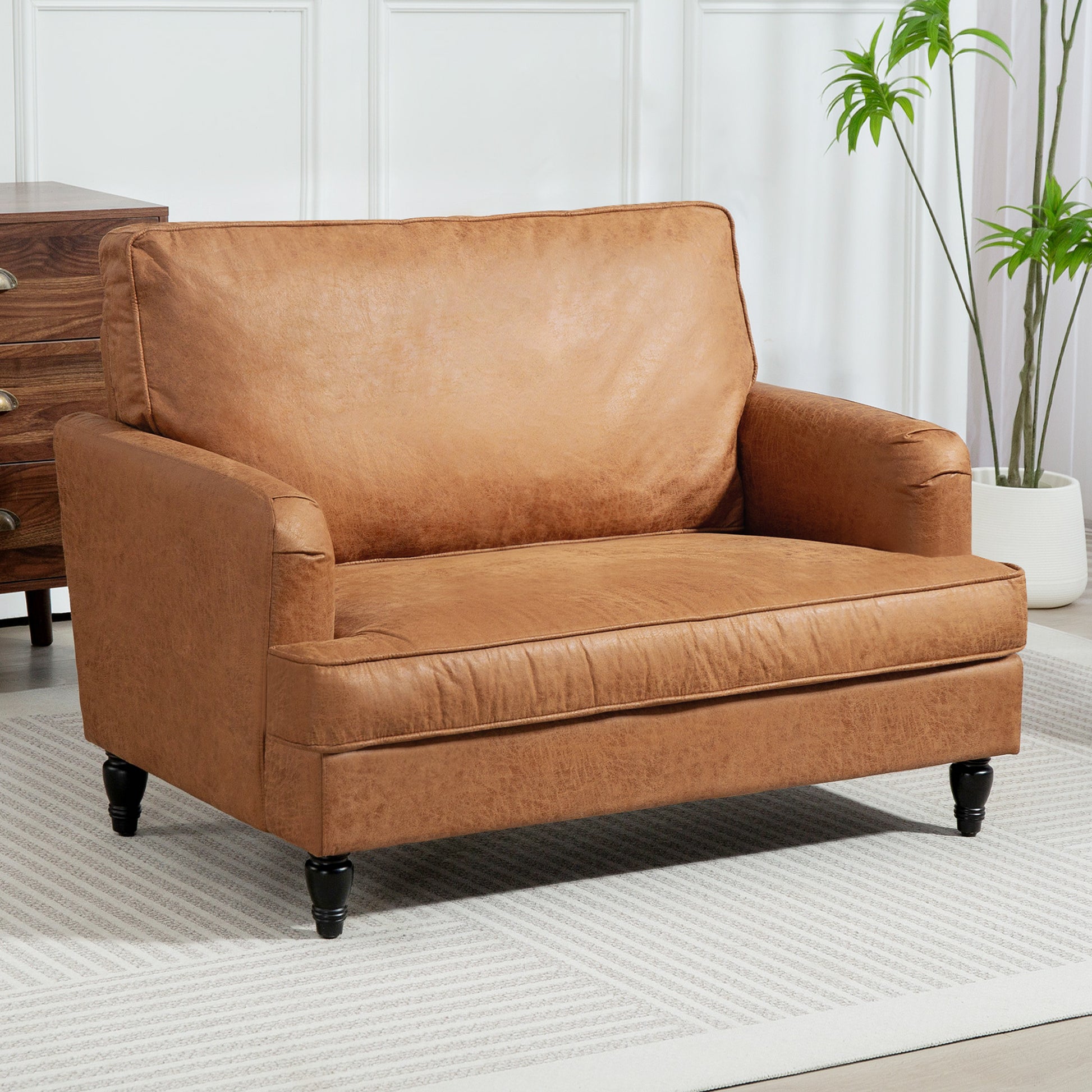 HOMCOM Modern Accent Chair