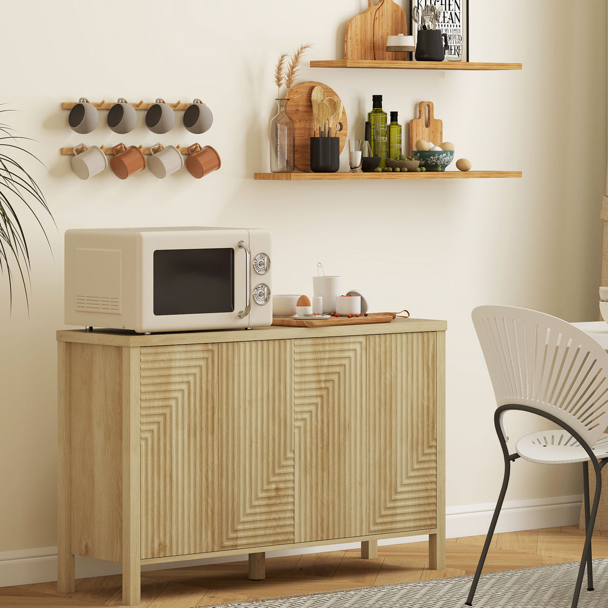 Buffet Cabinet with Storage – 47"W x 30"H
