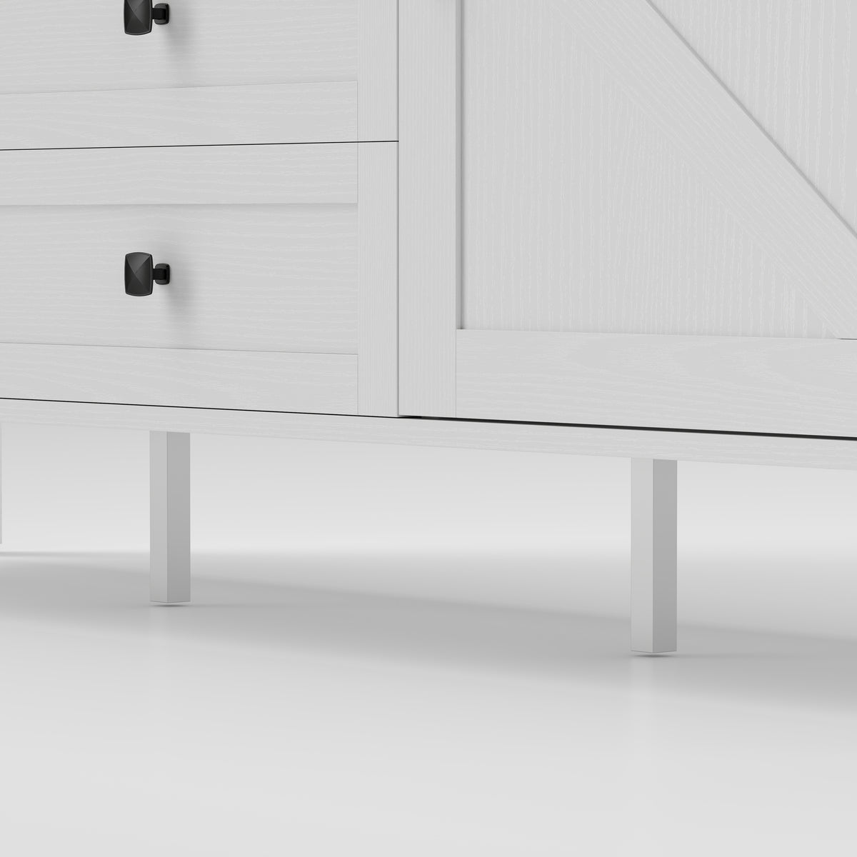 Farmhouse Sideboard with Thick Top – 59"W x 32"H