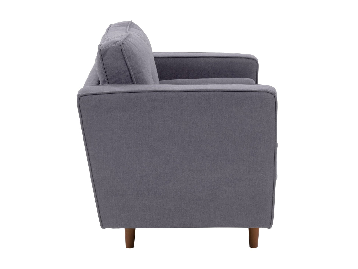 Mid-Century Modern Accent Chair | Wide Armchair