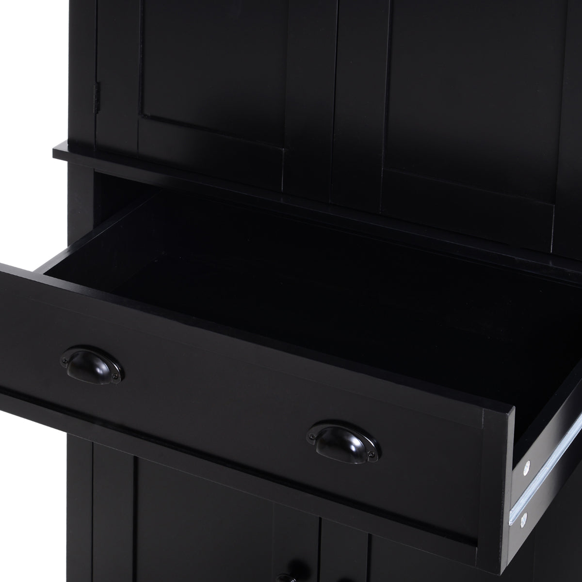 Tall Kitchen Pantry Cabinet with 2 Drawers – 30"W x 73"H