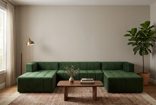Mario sectional in living room