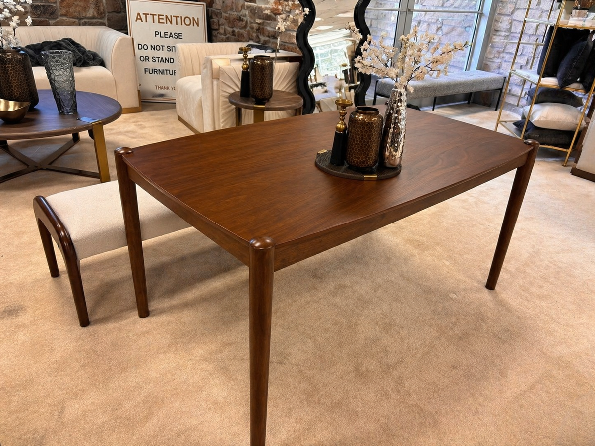 Walnut Rectangular Dining Table