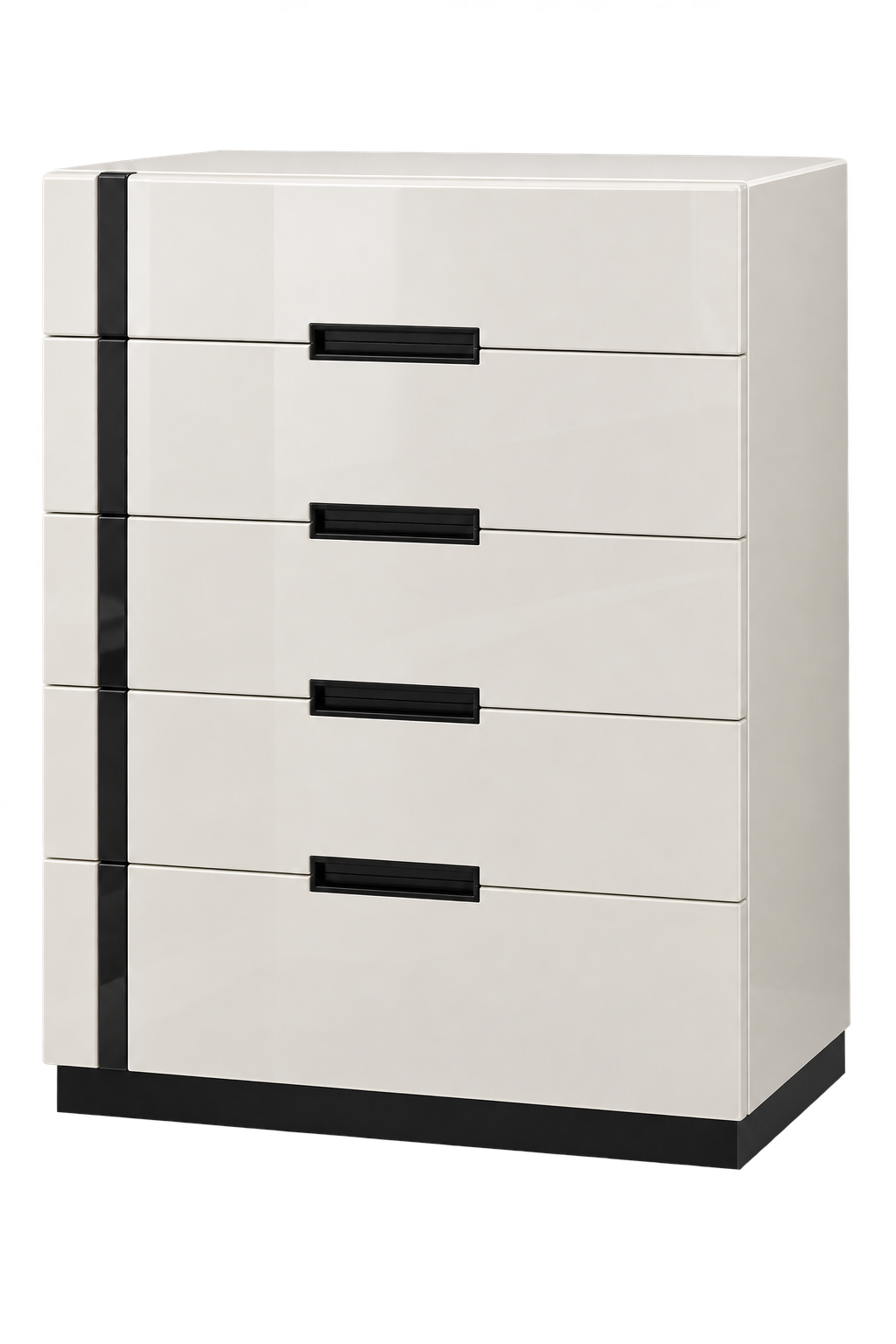 Nando Panel Bedroom Set – Modern White Queen & King Bedroom Collection