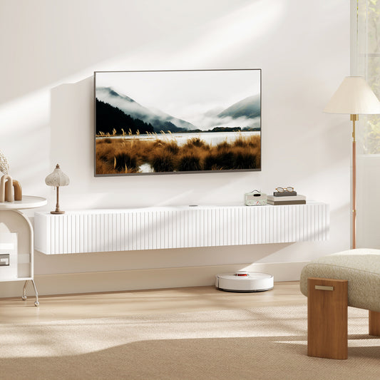 Floating TV Stand for TVs up to 72 Inch – 71" Wide